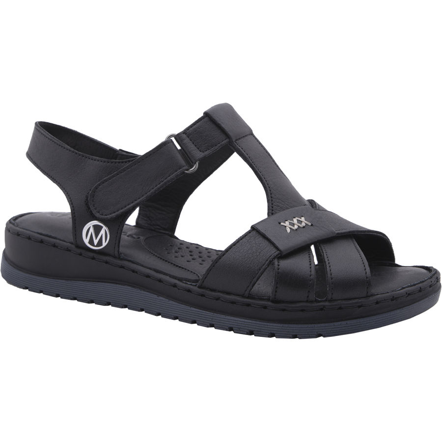 HNZ 2135 SİYAH Sandalet - 1
